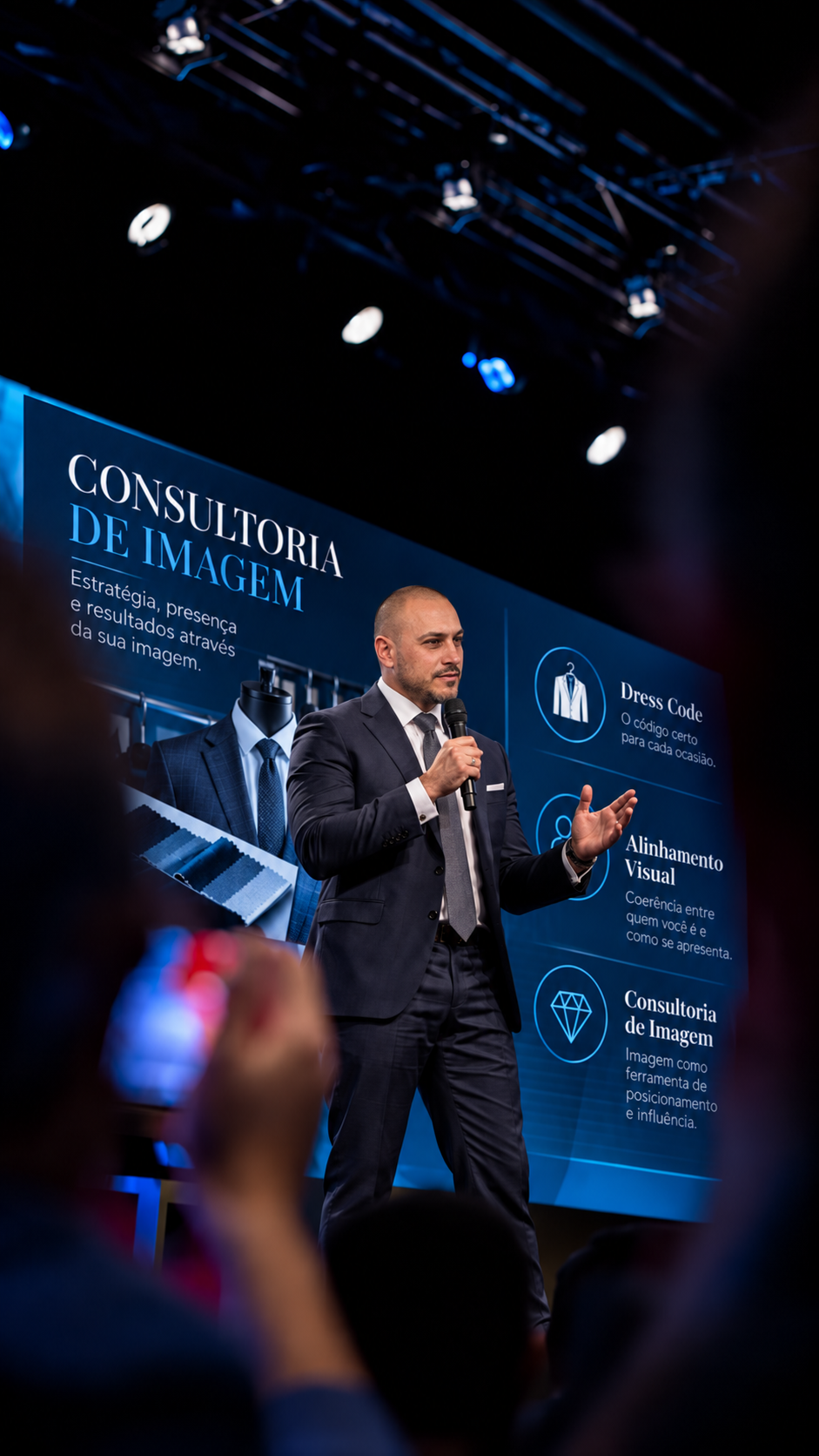 Palestra sobre consultoria de imagem